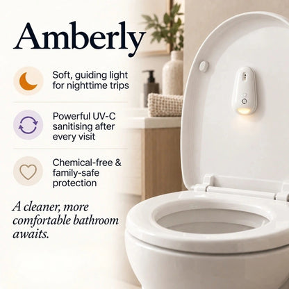 Self Cleaning UV Toilet Sanitizer & Night Light