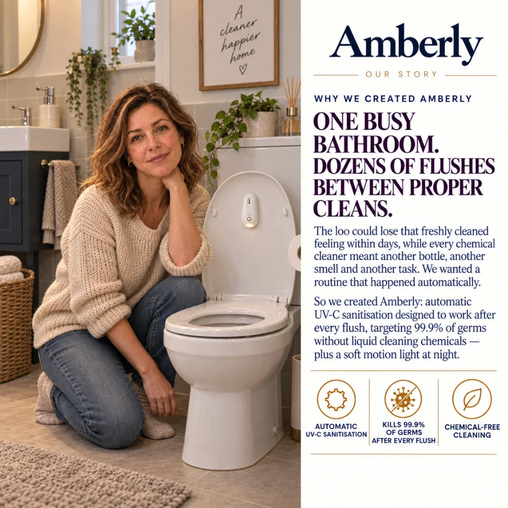 Self Cleaning UV Toilet Sanitizer & Night Light