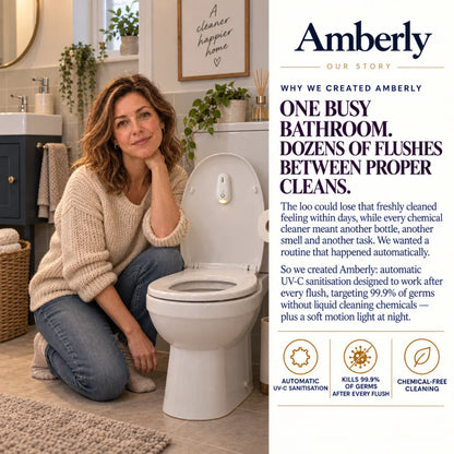 Self Cleaning UV Toilet Sanitizer & Night Light