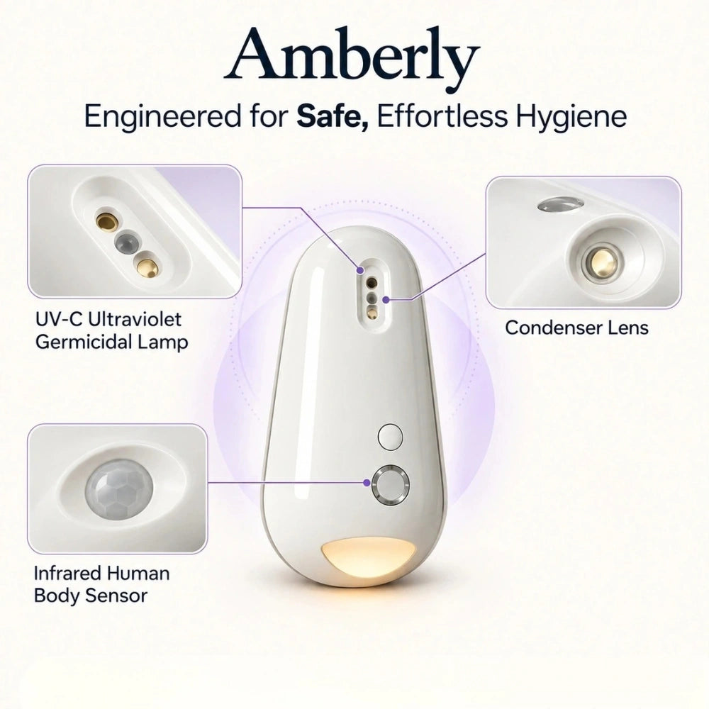 Self Cleaning UV Toilet Sanitizer & Night Light